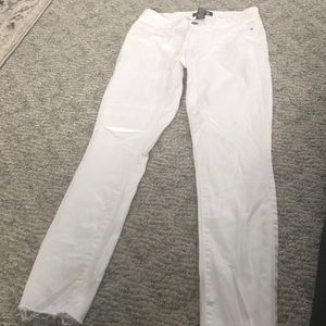 White jeans